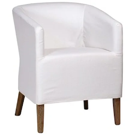 Warren Upholstered Dining Arm Chair
